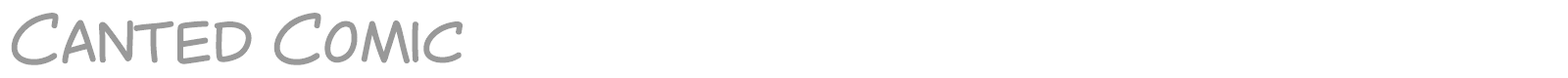 Canted Comic font preview